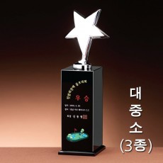 별 해드 크리스탈 트로피
