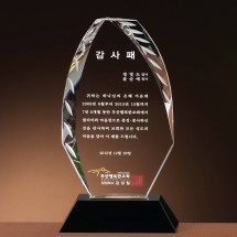 튤립 크리스탈 통상패