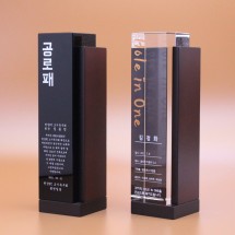 사각 크리스탈 우드 상패